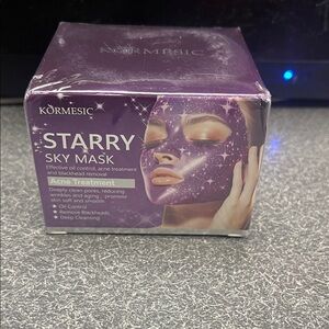 Kormesic Starry Sky Mask - Purple price firm